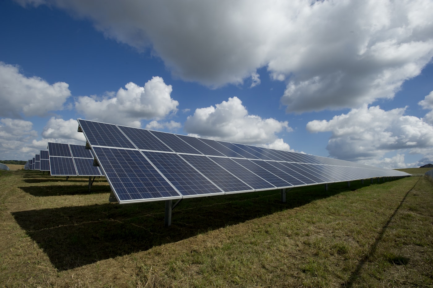 Utility-scale solar photovoltaic farm